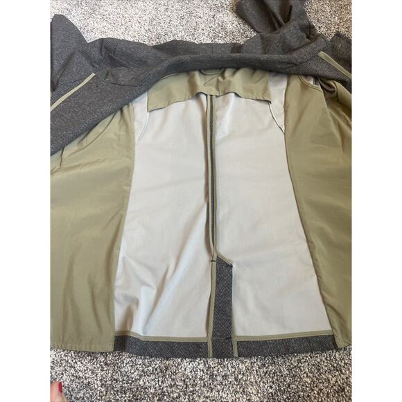 Lululemon TrailBlazer Herringbone Jacket Men's Medium Zip Button Travel Work - Picture 8 of 11